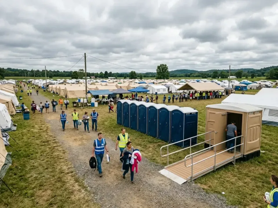 disaster-relief-camp-restrooms-010 — frequently asked questions, Dumpster & Portable Bathrooms Rental in Bradley, IL
